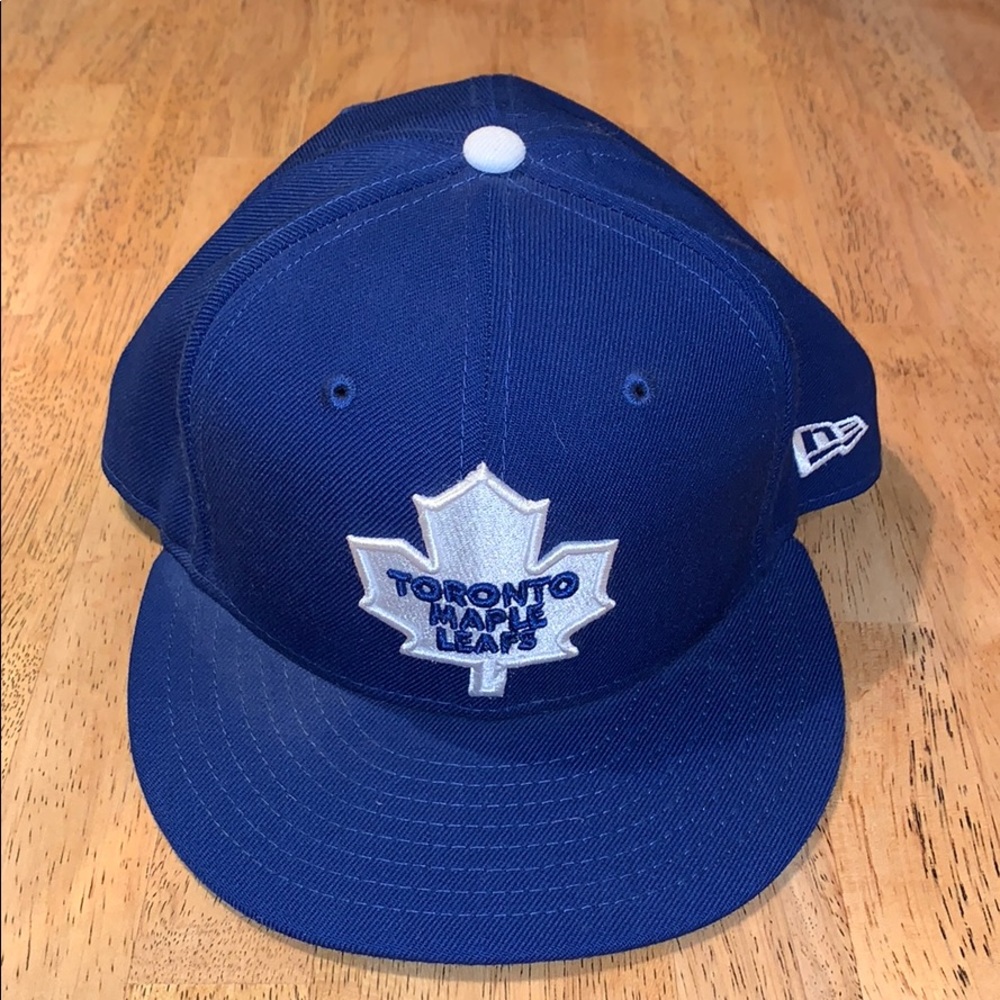 Toronto Maple Leafs New Era Fitted Hat 7 5/8